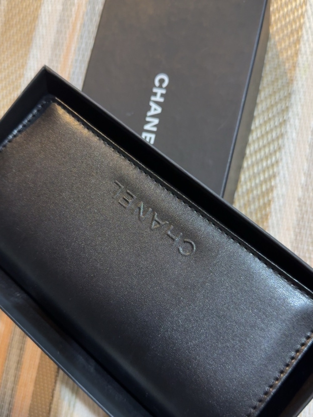 CHANEL Black Sunglasses